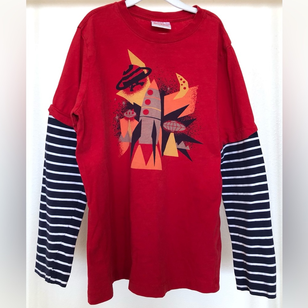 Hanna Andersson Out of This World Rocket Shirt
